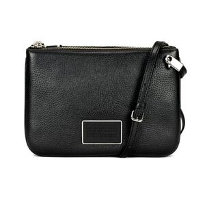 Marc Jacobs Black And Silver Crossbody